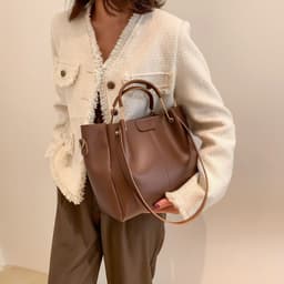 image-Trendy Special-interest Design Shoulder Messenger Retro Handbag For Women