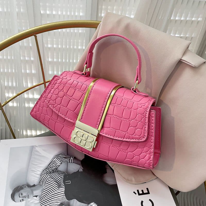 image-Women's Stone Pattern Fashion Women's Portable Shoulder Messenger Bag