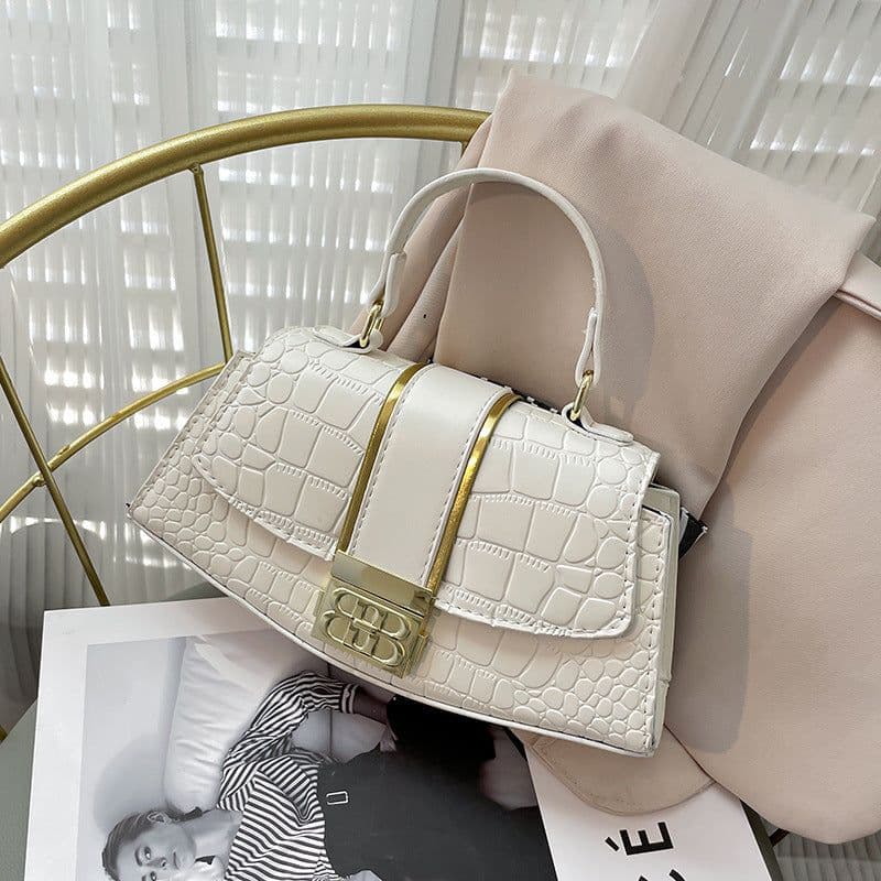 image-Women's Stone Pattern Fashion Women's Portable Shoulder Messenger Bag