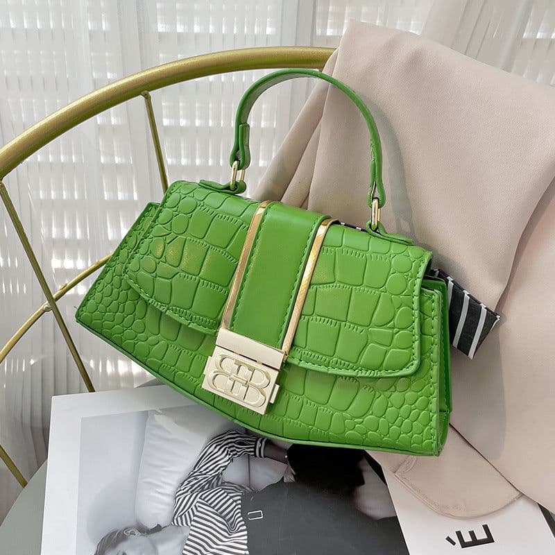 image-Women's Stone Pattern Fashion Women's Portable Shoulder Messenger Bag