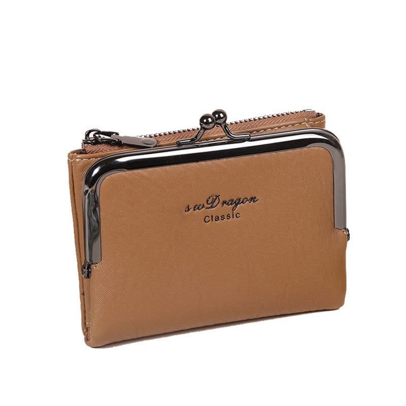 image-Fashion Simple Two-in-one Niche Certificate Card Holder