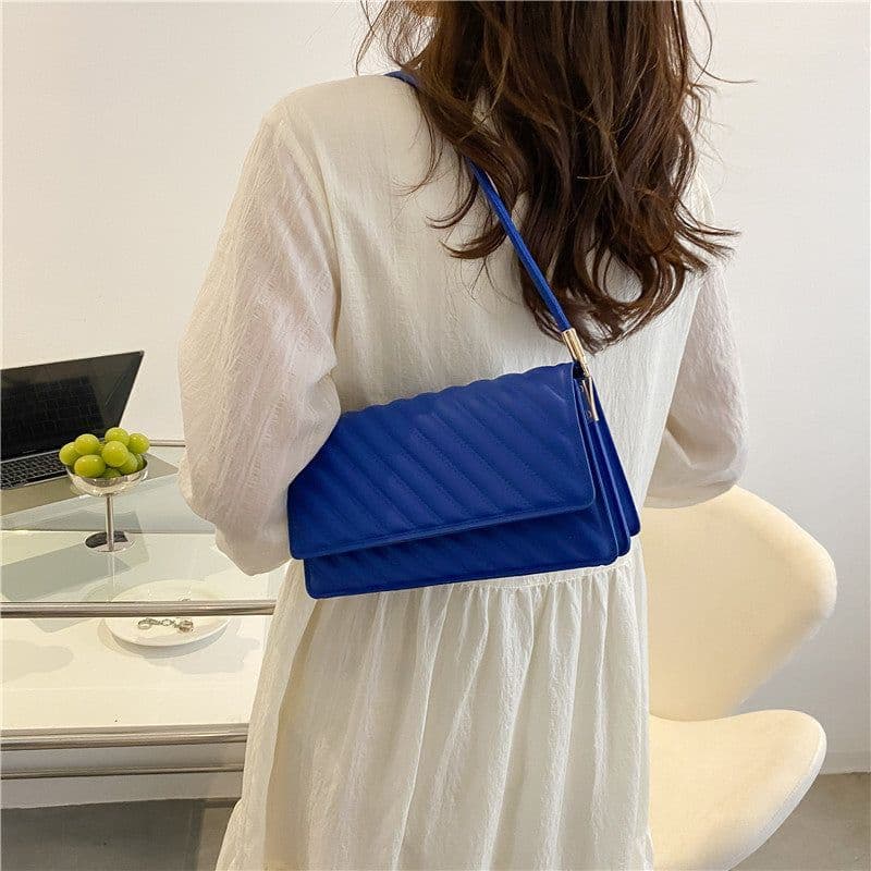 image-Retro Women's Fashion Embroidery Thread Shoulder Small Square Bag