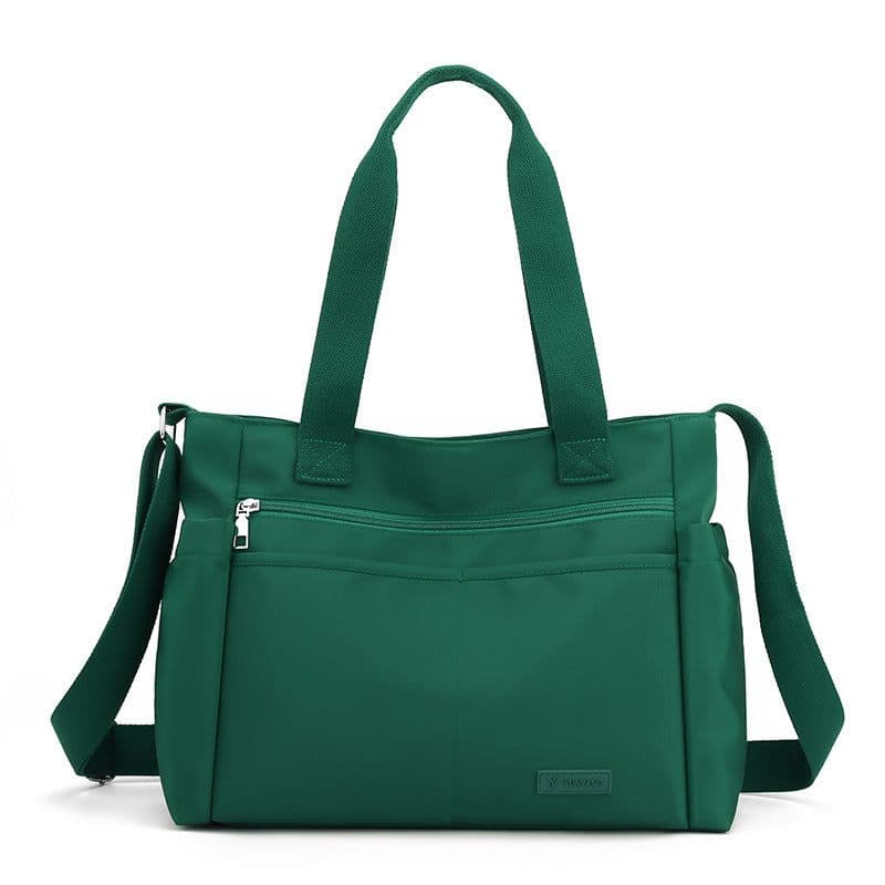 image-Women's Fashion Casual Nylon Cloth Large Capacity Shoulder Bag