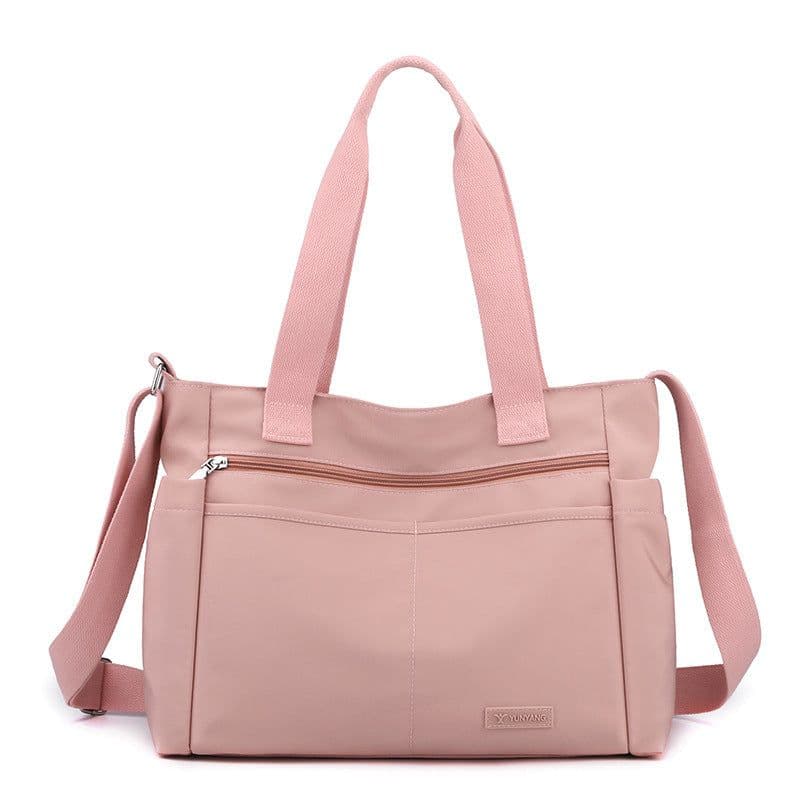 image-Women's Fashion Casual Nylon Cloth Large Capacity Shoulder Bag