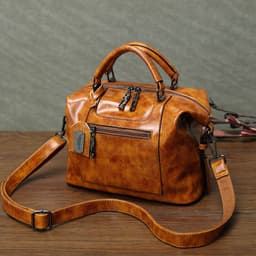 image-Retro Style Women's Bag Women Hand-carrying Crossbody Bag