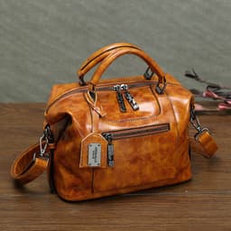 image-Retro Style Women's Bag Women Hand-carrying Crossbody Bag