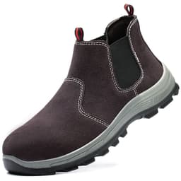 image-Anti Impact Anti Puncture Wear-resistant Safety Shoes