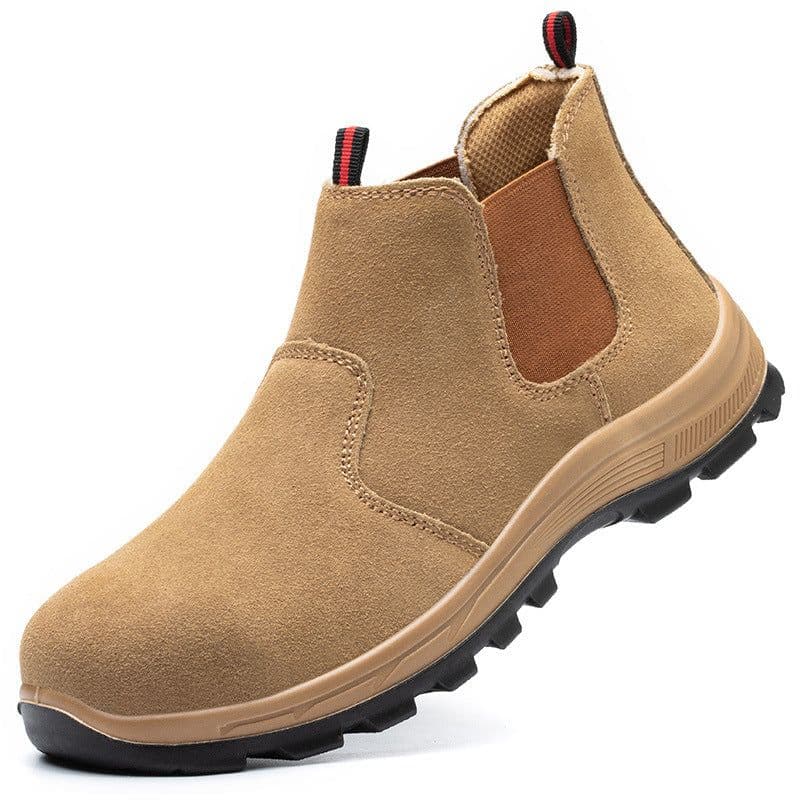 image-Anti Impact Anti Puncture Wear-resistant Safety Shoes