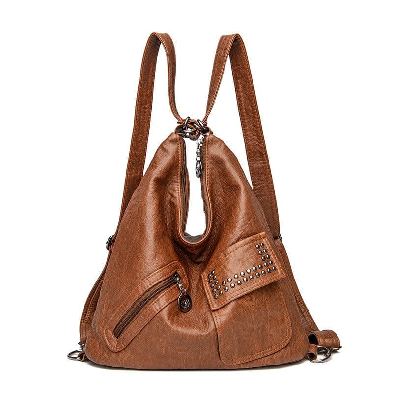 image-Women's Fashion Retro Shoulder Bag Simple Casual Multi-functional