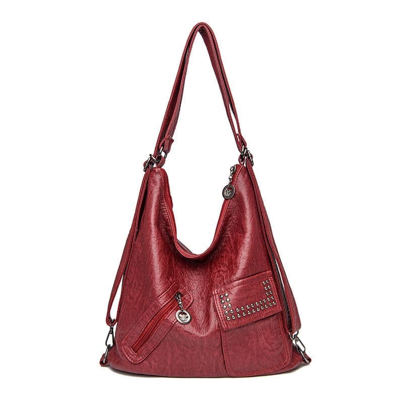image-Women's Fashion Retro Shoulder Bag Simple Casual Multi-functional