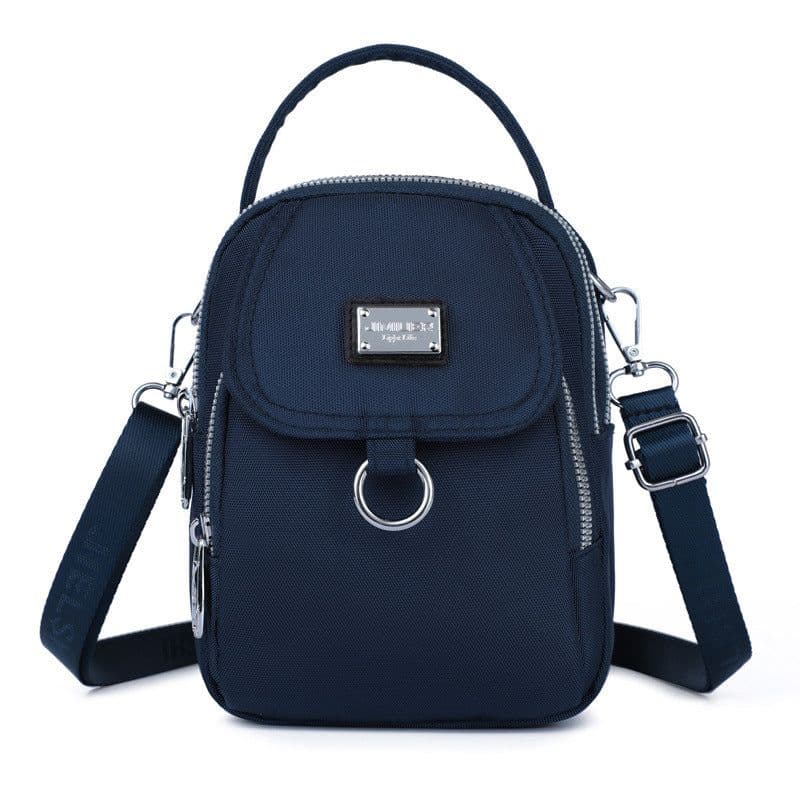 image-Women's Shoulder Messenger Bag Hand-carrying Oxford Cloth Mobile Phone Bag