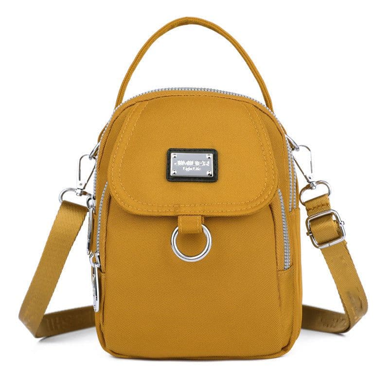 image-Women's Shoulder Messenger Bag Hand-carrying Oxford Cloth Mobile Phone Bag