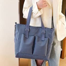 image-New Large Capacity Canvas Bag Women