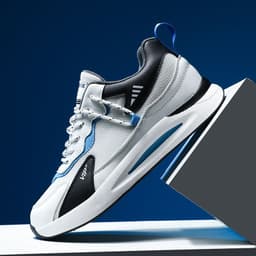 image-Height Increasing Insole Men's Shoes Wedge Casual Invisible Sports