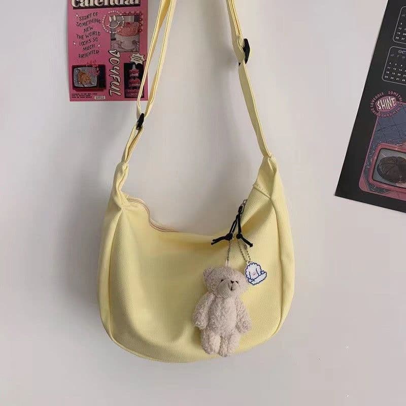 image-Fashion Simple Japanese Style All-matching Candy Color Fashionable New Women's Shoulder Messenger Bag