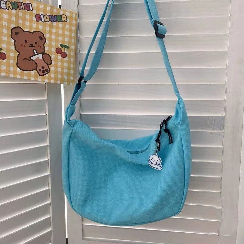 image-Fashion Simple Japanese Style All-matching Candy Color Fashionable New Women's Shoulder Messenger Bag