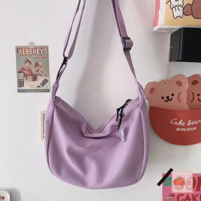 image-Fashion Simple Japanese Style All-matching Candy Color Fashionable New Women's Shoulder Messenger Bag