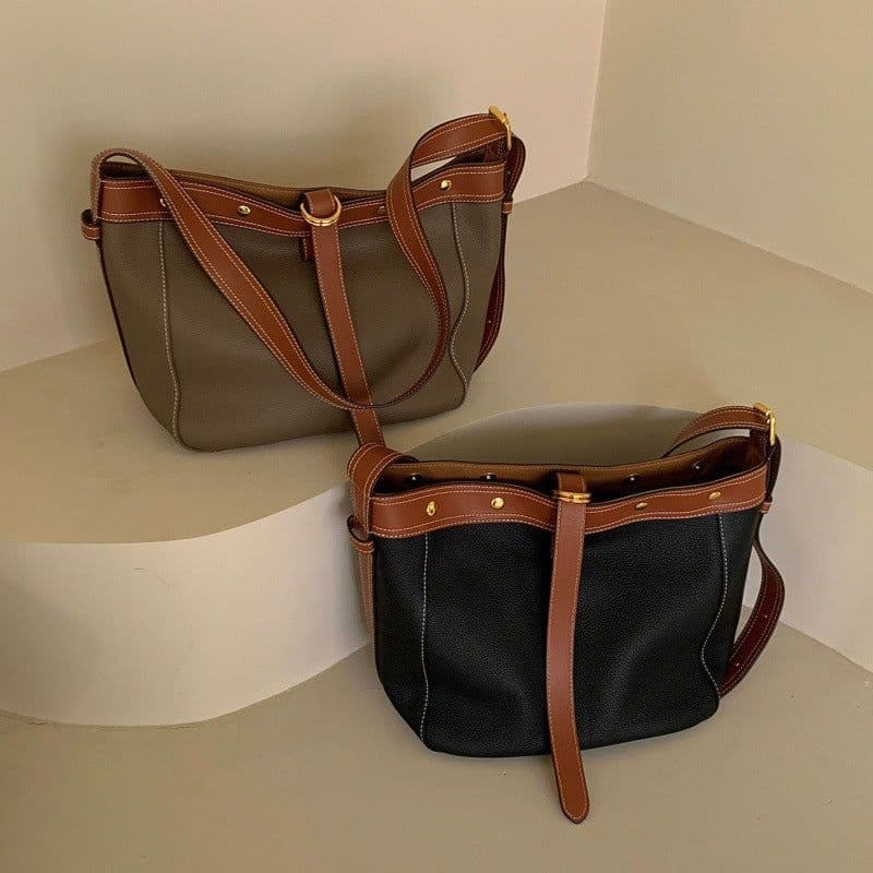 image-Women's Autumn And Winter Large Capacity Portable Shoulder Messenger Bag