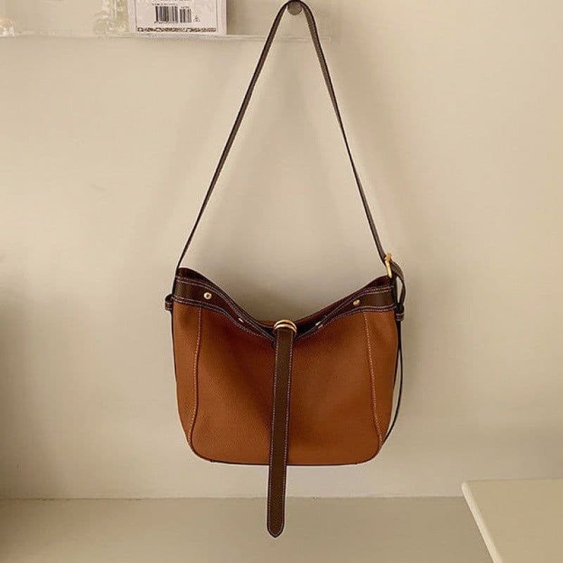 image-Women's Autumn And Winter Large Capacity Portable Shoulder Messenger Bag