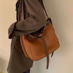 image-Women's Autumn And Winter Large Capacity Portable Shoulder Messenger Bag