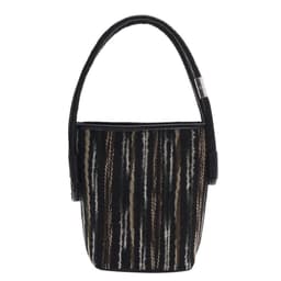 image-Canvas Bucket Bags For Women Summer Popular New Fashion Color Contrast
