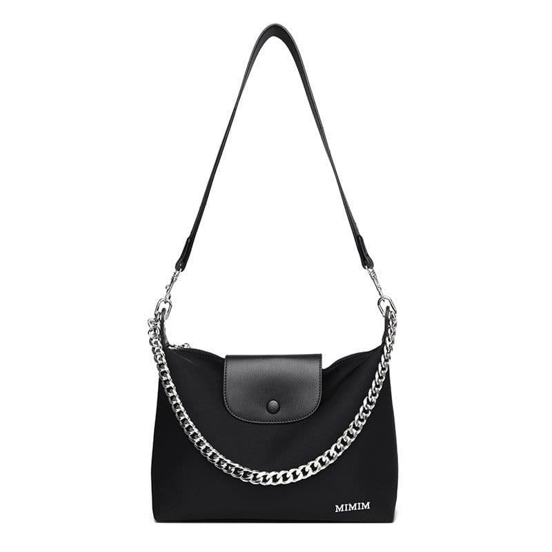 image-Large Capacity Commuter Vintage Oxford Cloth Women's Bag
