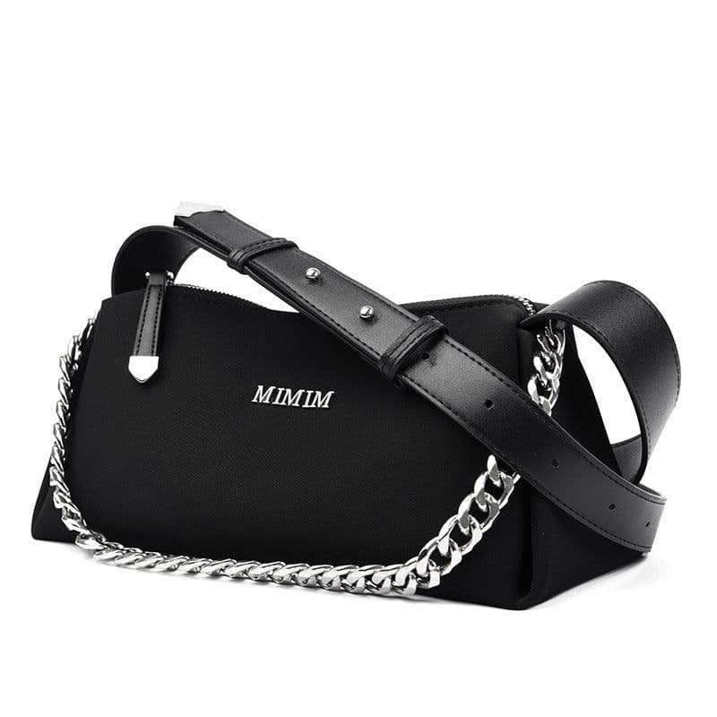 image-Women's Simple Underarm Chain Large Capacity Shoulder Bag