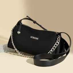 image-Women's Simple Underarm Chain Large Capacity Shoulder Bag