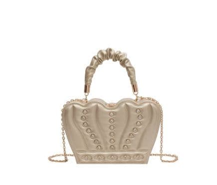 image-Crown Handbags High-grade Elegant Affordable Luxury Fashion Shoulder Messenger Bag