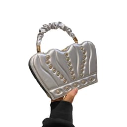 image-Crown Handbags High-grade Elegant Affordable Luxury Fashion Shoulder Messenger Bag