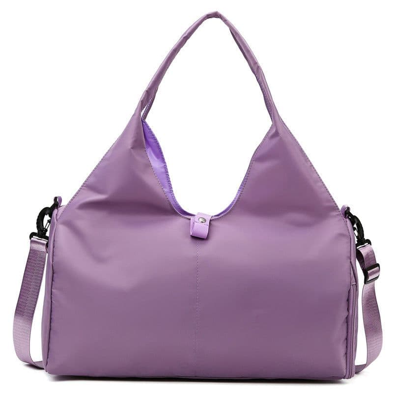 image-Women Yoga Bag Sports Fitness Dry And Wet Separation Large Capacity Storage Travel Bags Can Carry Yoga Mats