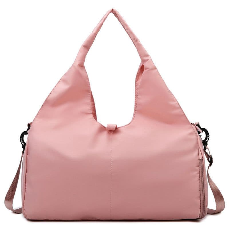 image-Women Yoga Bag Sports Fitness Dry And Wet Separation Large Capacity Storage Travel Bags Can Carry Yoga Mats