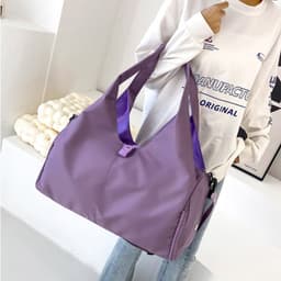 image-Women Yoga Bag Sports Fitness Dry And Wet Separation Large Capacity Storage Travel Bags Can Carry Yoga Mats