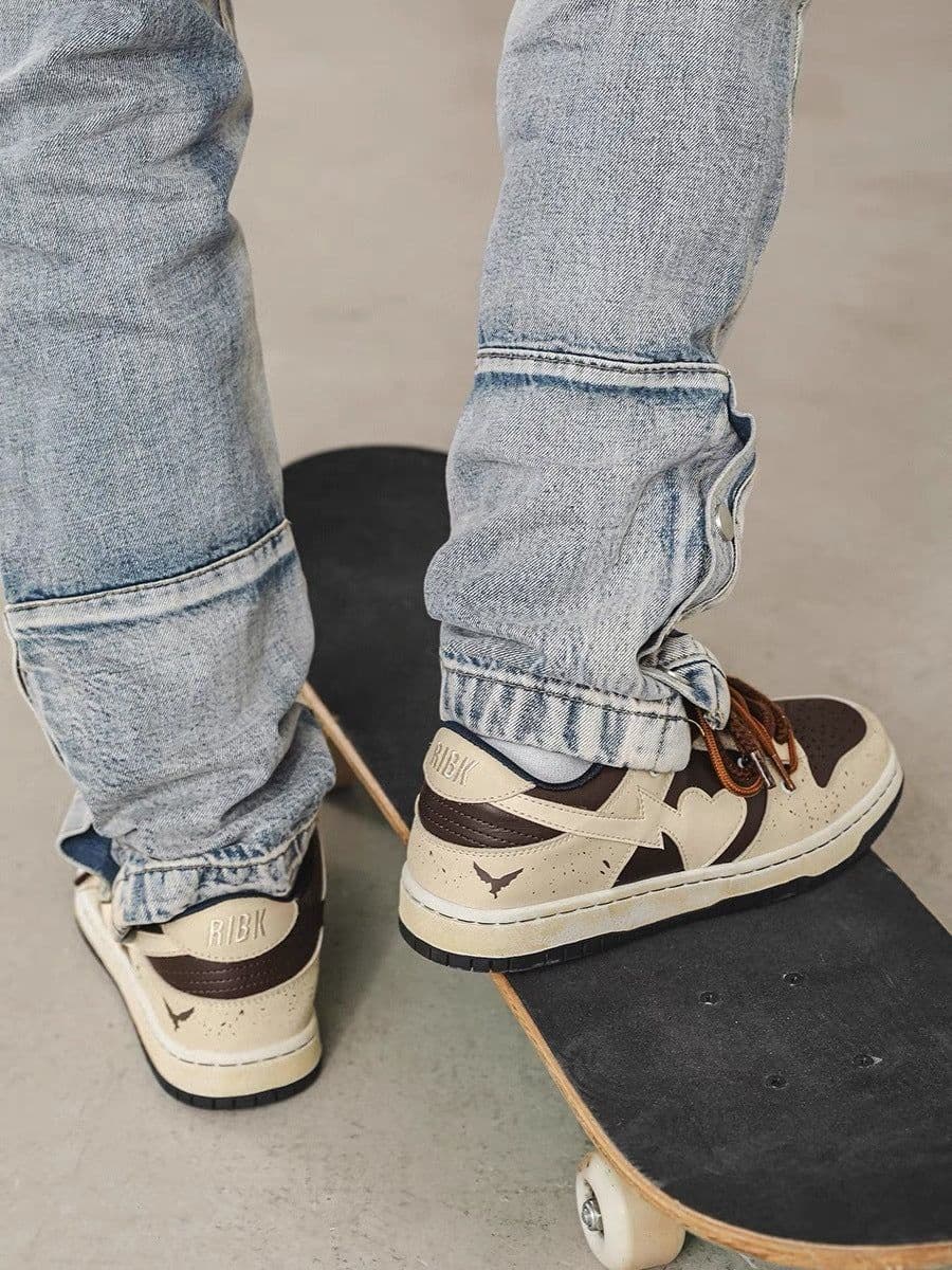 image-Love Shoes Men's Low Top Breathable Shoes