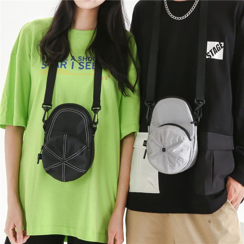 image-Hat Shape Shoulder Bag Ins Fashion Mini Phone Bags Cute Crossbody Bag For Girls Boys