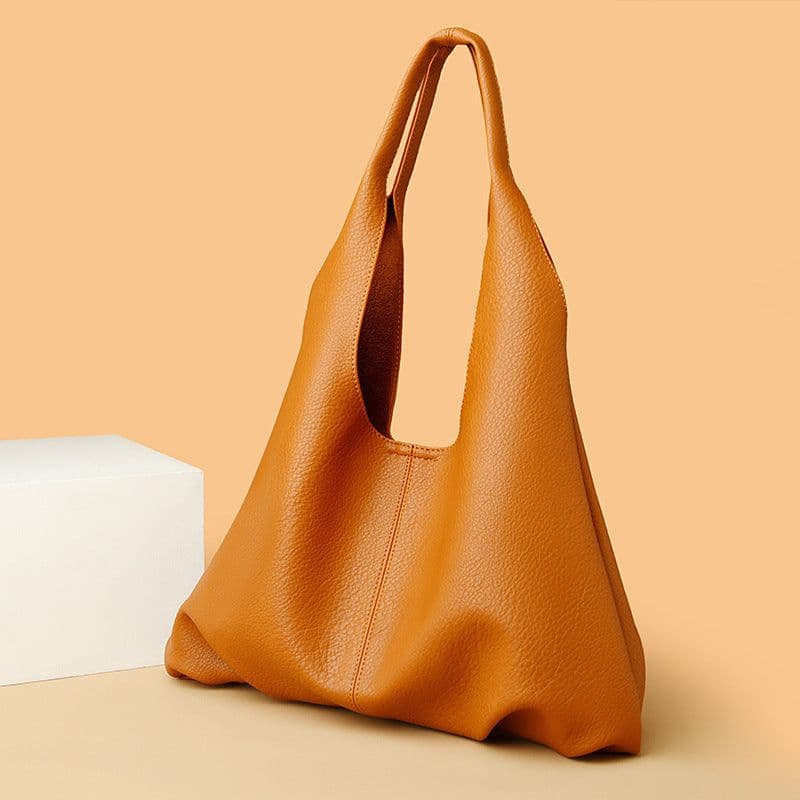 image-Ins Design Underarm Bags Fashion Solid Color Large Capacity Simple Shoulder Bag For Women Party Bags