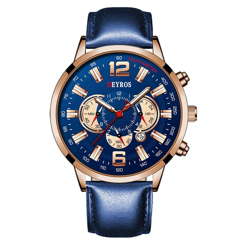 image-Fake Three Eye Luminous Sports Watch