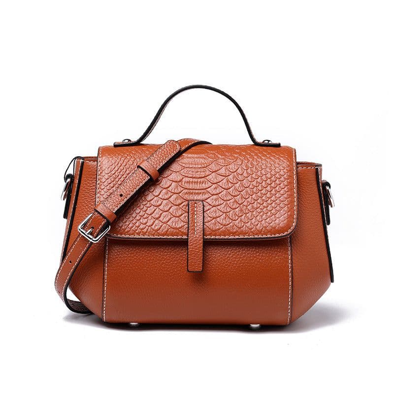 image-First Layer Cowhide Women's Cross-body Bag Fashion