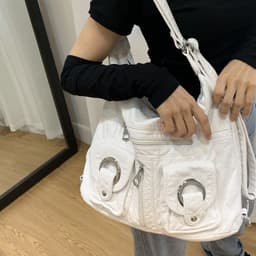 image-Women's Simple Fashion Personality All-match One-shoulder Crossbody Bag