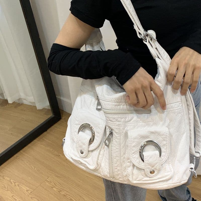 image-Women's Simple Fashion Personality All-match One-shoulder Crossbody Bag