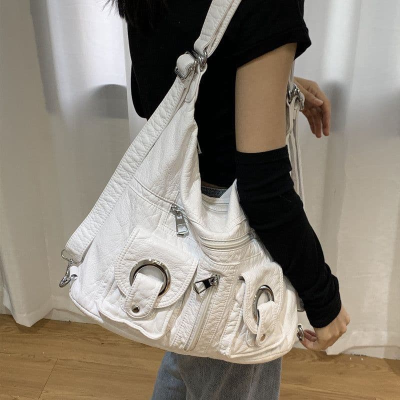 image-Women's Simple Fashion Personality All-match One-shoulder Crossbody Bag