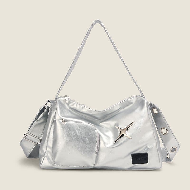 image-Women's Crossbody Tote Bag With Large Capacity