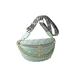 image-Chain Texture Slanted Chest Bag Women's Shoulder