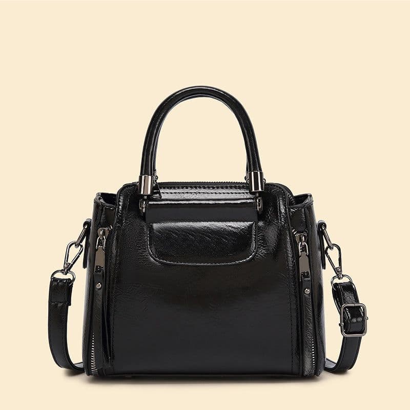 image-High-grade Portable Women's Large Capacity Korean Style Versatile Retro Simple Shoulder Messenger Bag