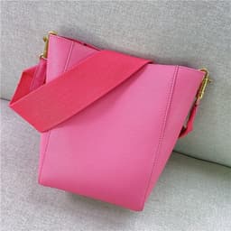 image-Bucket Bag Single Shoulder Crossbody Leather Women