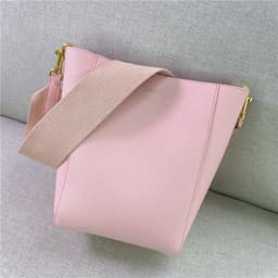 image-Bucket Bag Single Shoulder Crossbody Leather Women