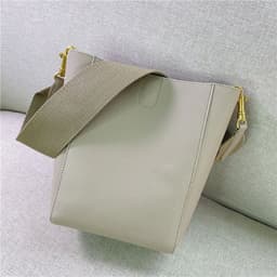 image-Bucket Bag Single Shoulder Crossbody Leather Women