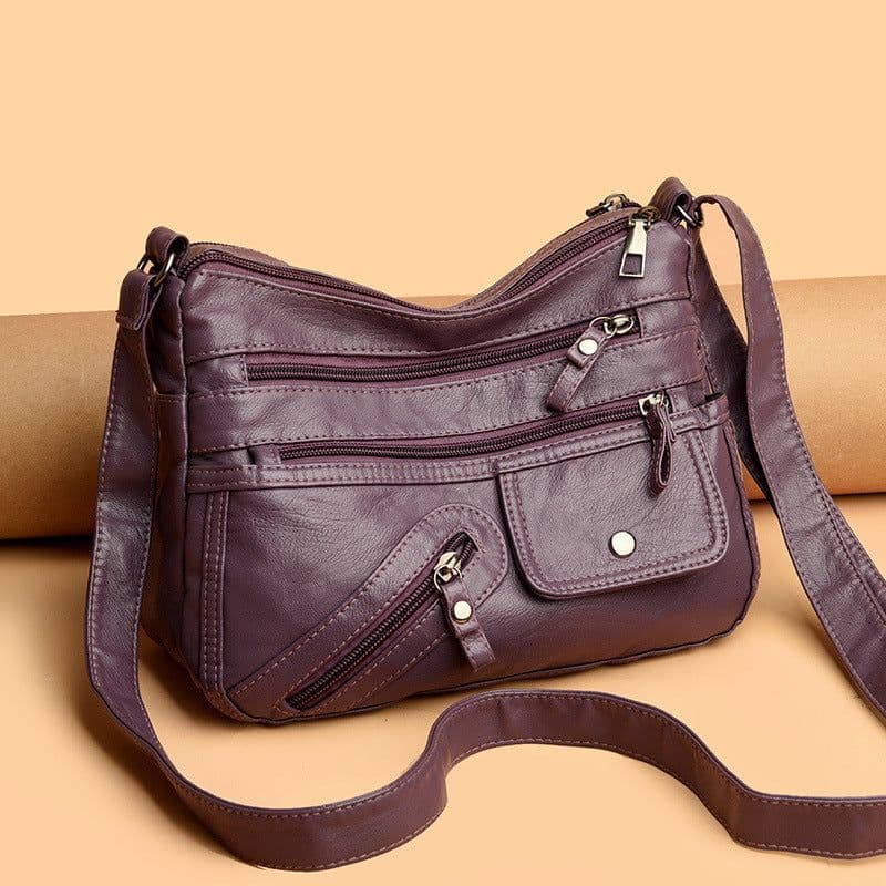 image-Fashion Retro Medium PU Women's Bag