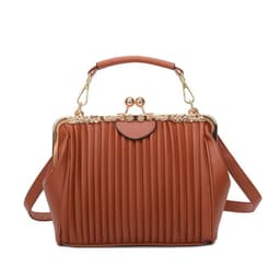 image-Commuter Shoulder Western Style Pleated Crossbody Bag