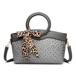 image-Fashion Stone Pattern Ring Shoulder Women's Handbag